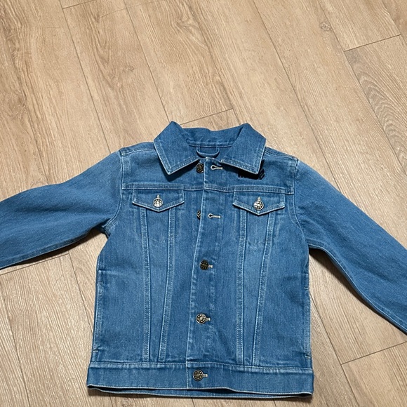 Kids Blue Denim Jacket - Picture 1 of 2